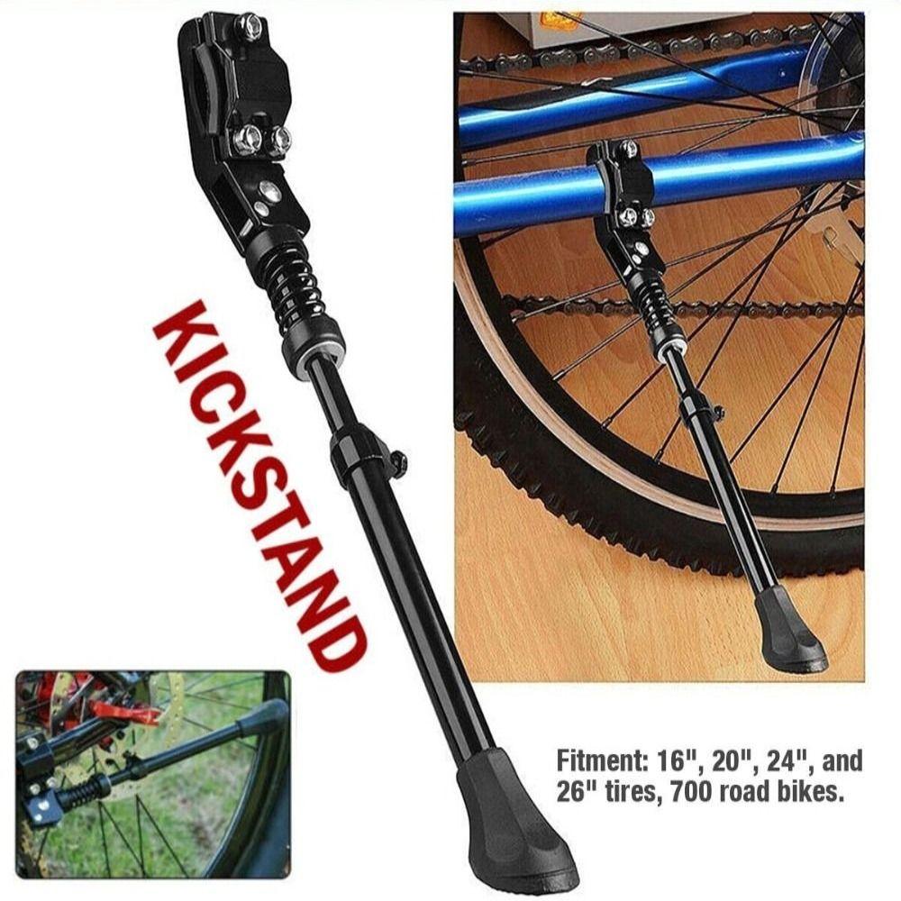 Aluminum Universal Mountain Bike Kickstand Single Leg Kickstand Road Bicycle Holder MTB Road
Aluminum Universal Mountain Bike Kickstand Single Leg Kickstand Road Bicycle Holder MTB Road