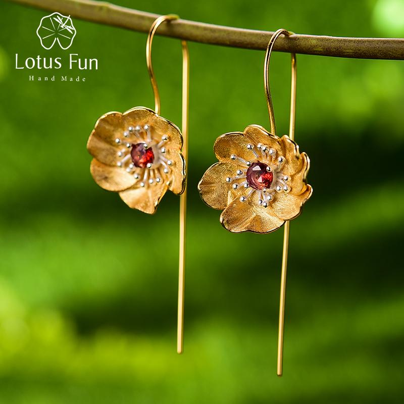 Висячие серьги Lotus Fun с цветущим анемоном, настоящее серебро 925 пробы, дизайнерские дизайнерские ювелирные серьги ручной работы для женщин
Висячие серьги Lotus Fun с цветущим анемоном, настоящее серебро 925 пробы, дизайнерские дизайнерские ювелирные серьги ручной работы для женщин