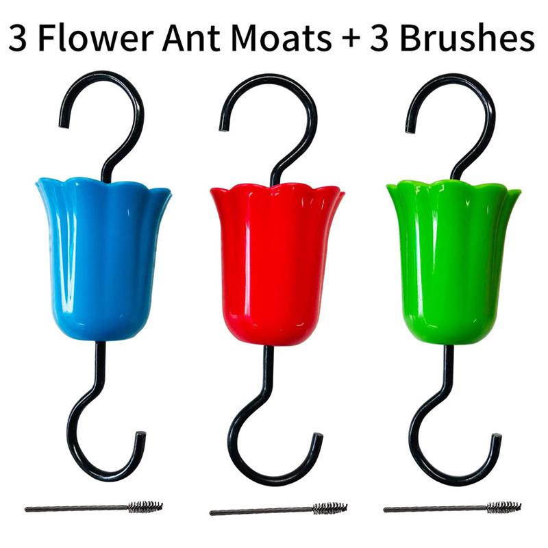 Kali Hummingbird Feeder Ant Guard Большая емкость Ров для муравьев колибри с 3 щетками
Kali Hummingbird Feeder Ant Guard Большая емкость Ров для муравьев колибри с 3 щетками