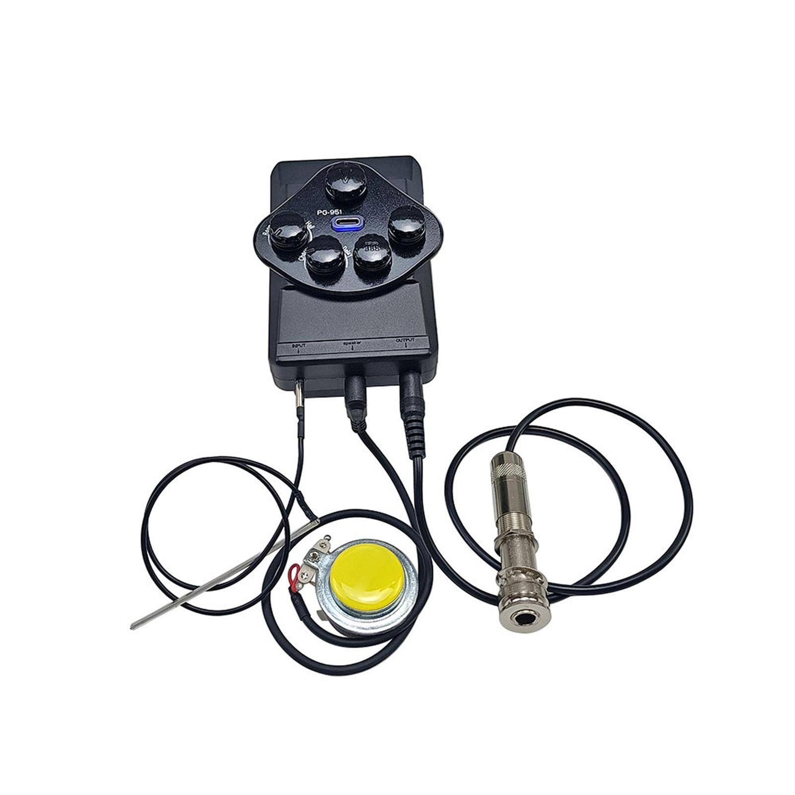 MANNIWO PG 951 Guitar Resonant Pickup DSP Resonance Sound Pickup for Guitar BT Guitar Pickup DIY Kit for Classical & чёрный
MANNIWO PG 951 Guitar Resonant Pickup DSP Resonance Sound Pickup for Guitar BT Guitar Pickup DIY Kit for Classical & чёрный