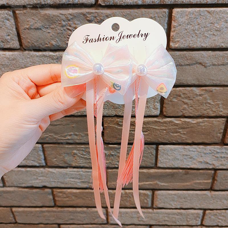 1 Pair Retro bowknot streamer hairpin children little girl hair clip girls hair accessories помаранчевий
1 Pair Retro bowknot streamer hairpin children little girl hair clip girls hair accessories помаранчевий