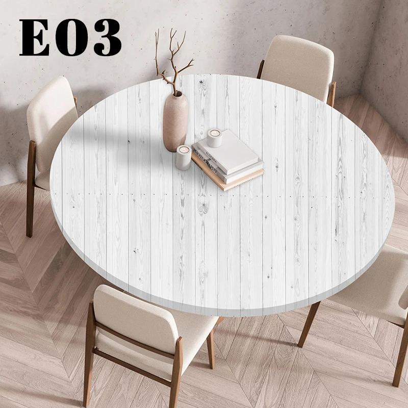 60/90/120Cm Waterproof Round Tablecloth Table Cover Oil-Proof Elastic Kitchen Dining Wedding Party Table Cover Home Decoration 120cm
60/90/120Cm Waterproof Round Tablecloth Table Cover Oil-Proof Elastic Kitchen Dining Wedding Party Table Cover Home Decoration 120cm