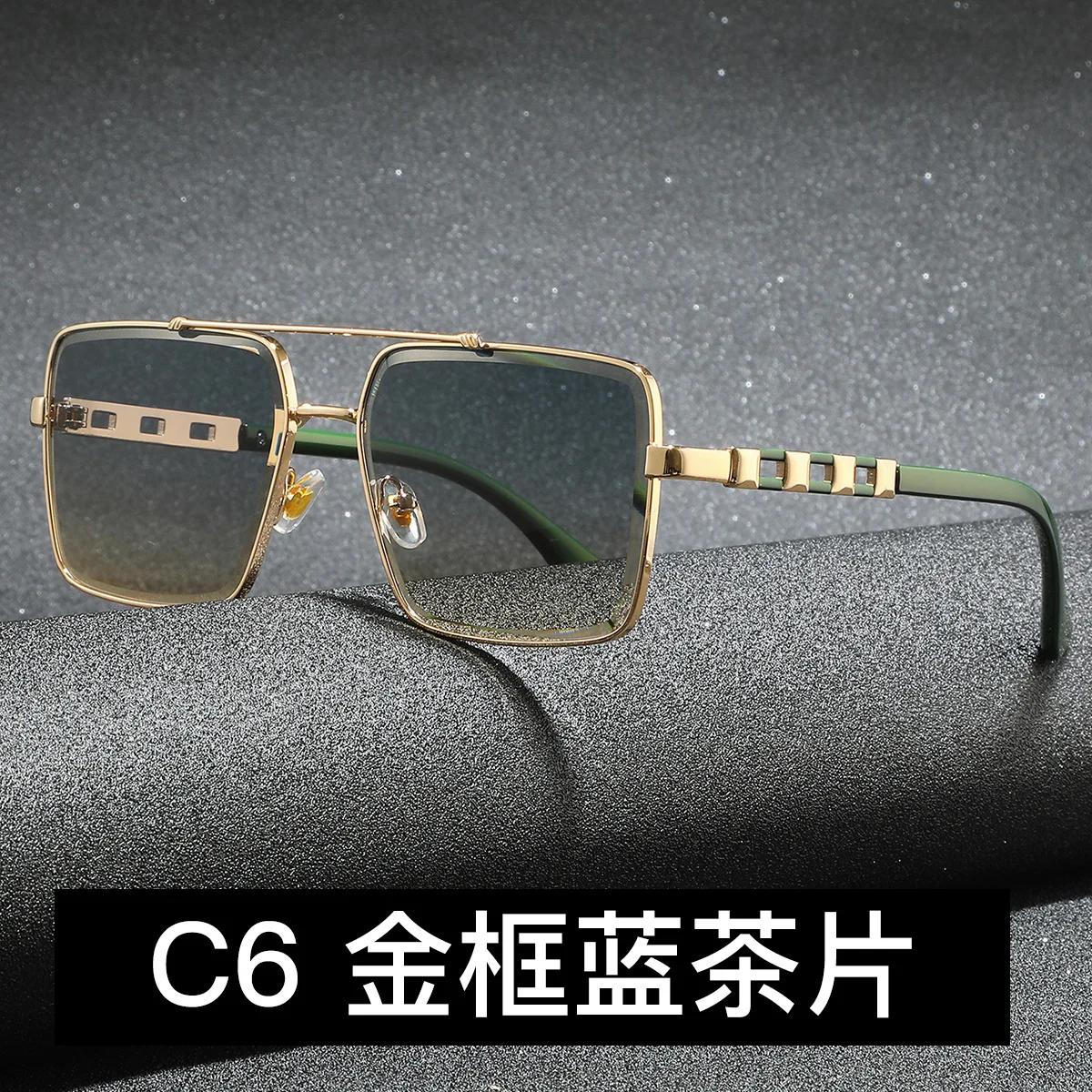 New Fashion Square Double Beam Sunglasses Men s Vintage Sun Glasses Modern Versatile Driving Glasses Gafas De Sol UV400 Male no case
New Fashion Square Double Beam Sunglasses Men s Vintage Sun Glasses Modern Versatile Driving Glasses Gafas De Sol UV400 Male no case