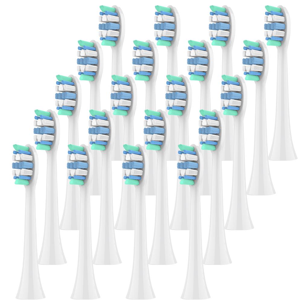 Replacement Toothbrush Heads Compatible with Philips Sonicare Soft Replacement Electric Brush Head 4100 6500 6100 7500 5300 1100
Replacement Toothbrush Heads Compatible with Philips Sonicare Soft Replacement Electric Brush Head 4100 6500 6100 7500 5300 1100