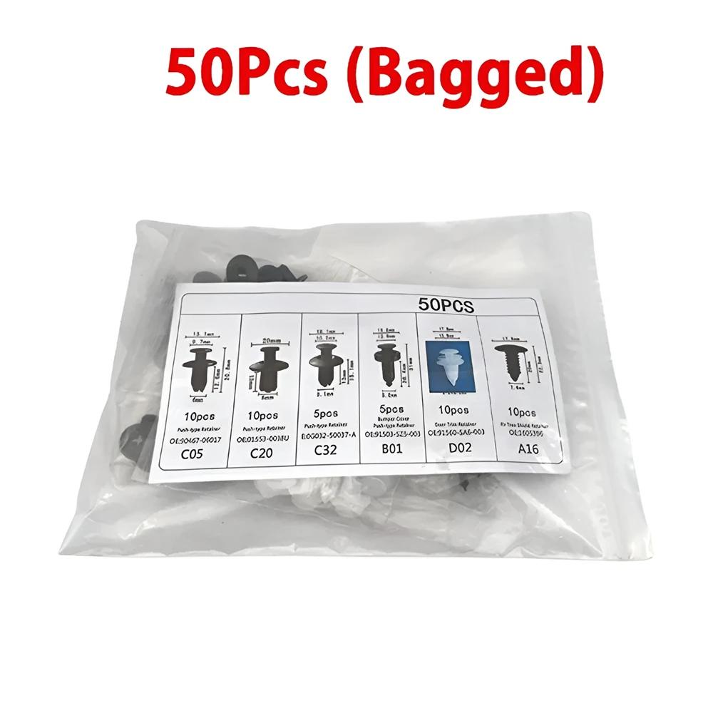 100Pcs Plastic Bumper Clips Car Clips Rivets Fasteners 6 Sizes Auto Push Type Pin Retainer Trim Kit with Fastener Remover for GM
100Pcs Plastic Bumper Clips Car Clips Rivets Fasteners 6 Sizes Auto Push Type Pin Retainer Trim Kit with Fastener Remover for GM