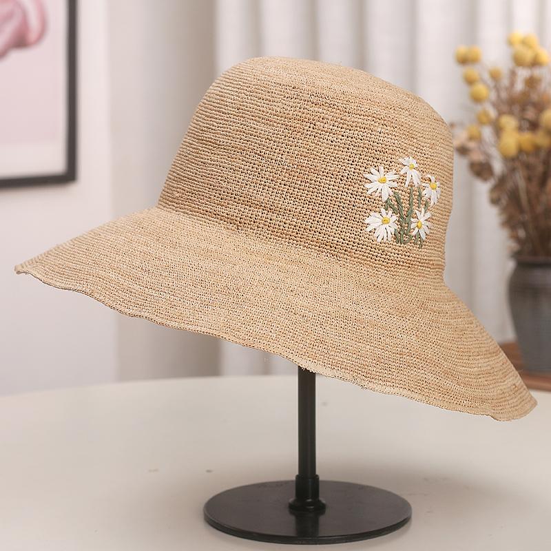 USPOP Women Foldable Wide Brim Raffia Straw Sun Hat Summer Beach Hat 2 pieces Raffia Hat and Straw Bag Set
USPOP Women Foldable Wide Brim Raffia Straw Sun Hat Summer Beach Hat 2 pieces Raffia Hat and Straw Bag Set