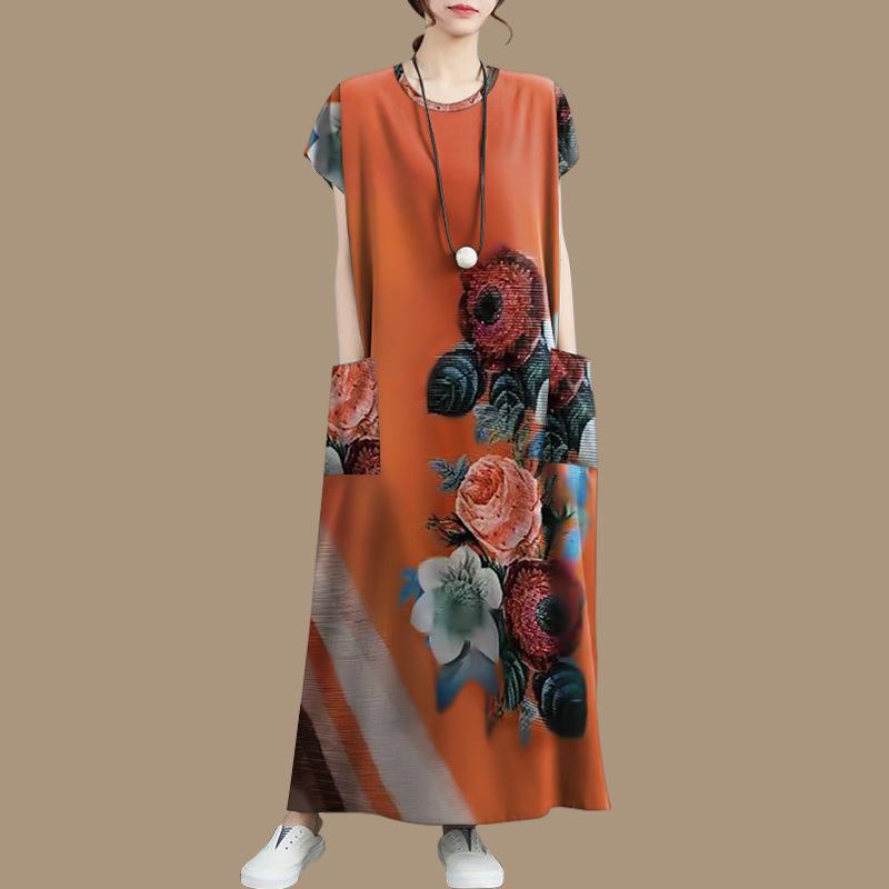 2026 Spring/Summer Women s Plus Size Printed Loose Short Sleeve Dress 3XL (135-150 jin)
2026 Spring/Summer Women s Plus Size Printed Loose Short Sleeve Dress 3XL (135-150 jin)