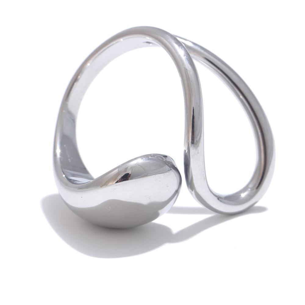 Yhpup Creative 316L Stainless Steel Geometric Fashion Open Adjustable Ring 18K PVD Plated New Daily Chic High Quality Jewelry resizable
Yhpup Creative 316L Stainless Steel Geometric Fashion Open Adjustable Ring 18K PVD Plated New Daily Chic High Quality Jewelry resizable