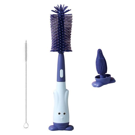 1 набор универсальных мягких головок в форме кролика для соски, бутылочки, щетки для сосок, вращающихся трубочек для ежедневного использования синий
1 набор универсальных мягких головок в форме кролика для соски, бутылочки, щетки для сосок, вращающихся трубочек для ежедневного использования синий