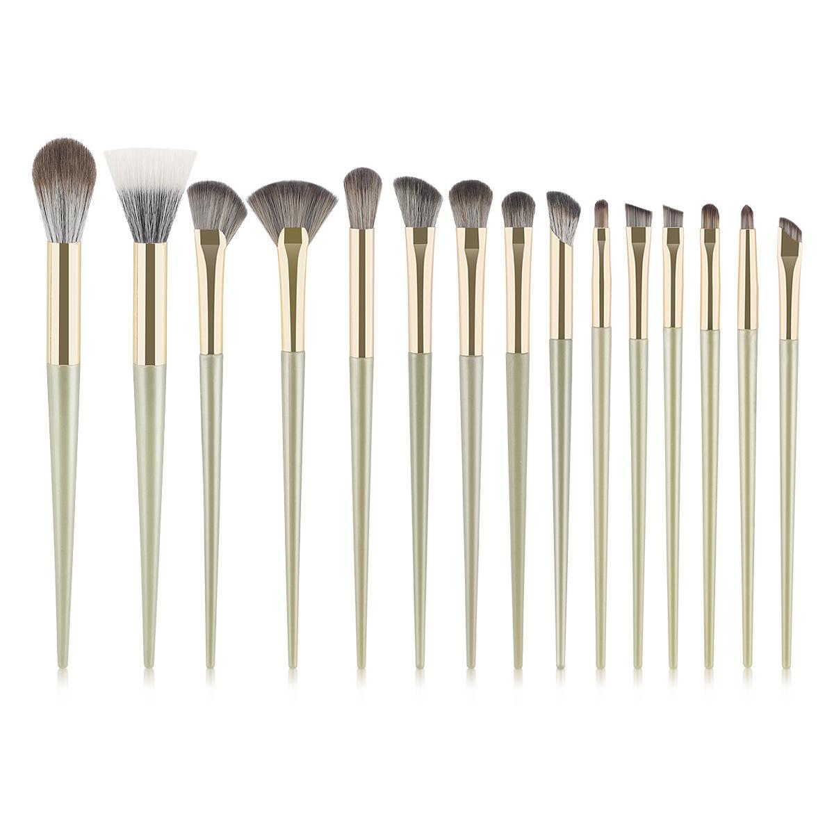 New 15 eye makeup brush set Soft fiber hair Fine eyeshadow brush Beauty tool batch
New 15 eye makeup brush set Soft fiber hair Fine eyeshadow brush Beauty tool batch