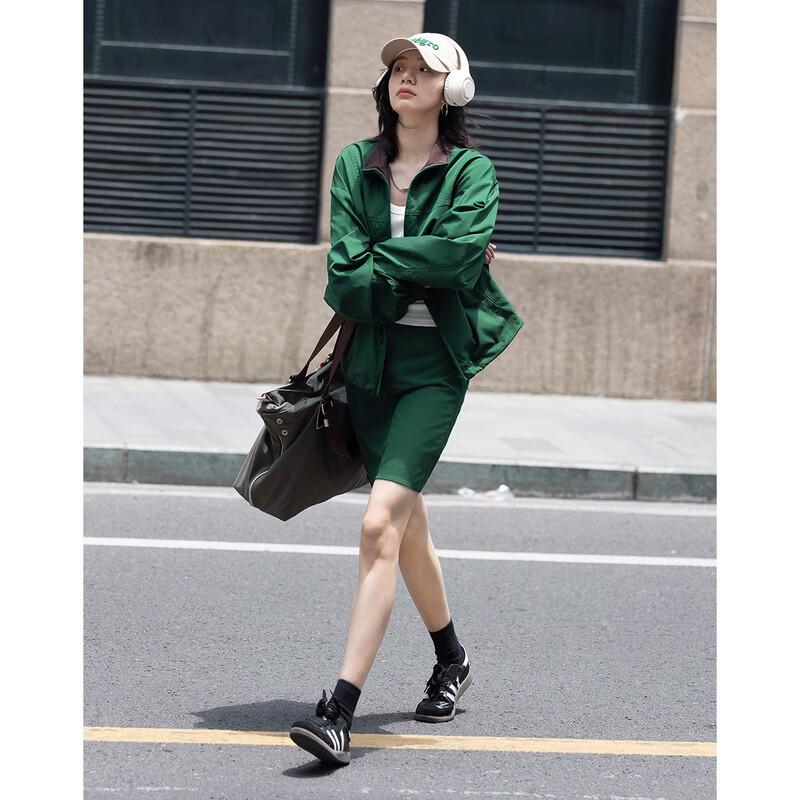Demana Deep Green Casual Color-block Skirt Set S
Demana Deep Green Casual Color-block Skirt Set S