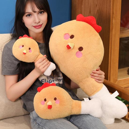 Chicken Leg Pillow Doll Soft Short Fleece Fabric Funny Design Quirky Throw Pillow Multifunctional Plush Toy S
Chicken Leg Pillow Doll Soft Short Fleece Fabric Funny Design Quirky Throw Pillow Multifunctional Plush Toy S