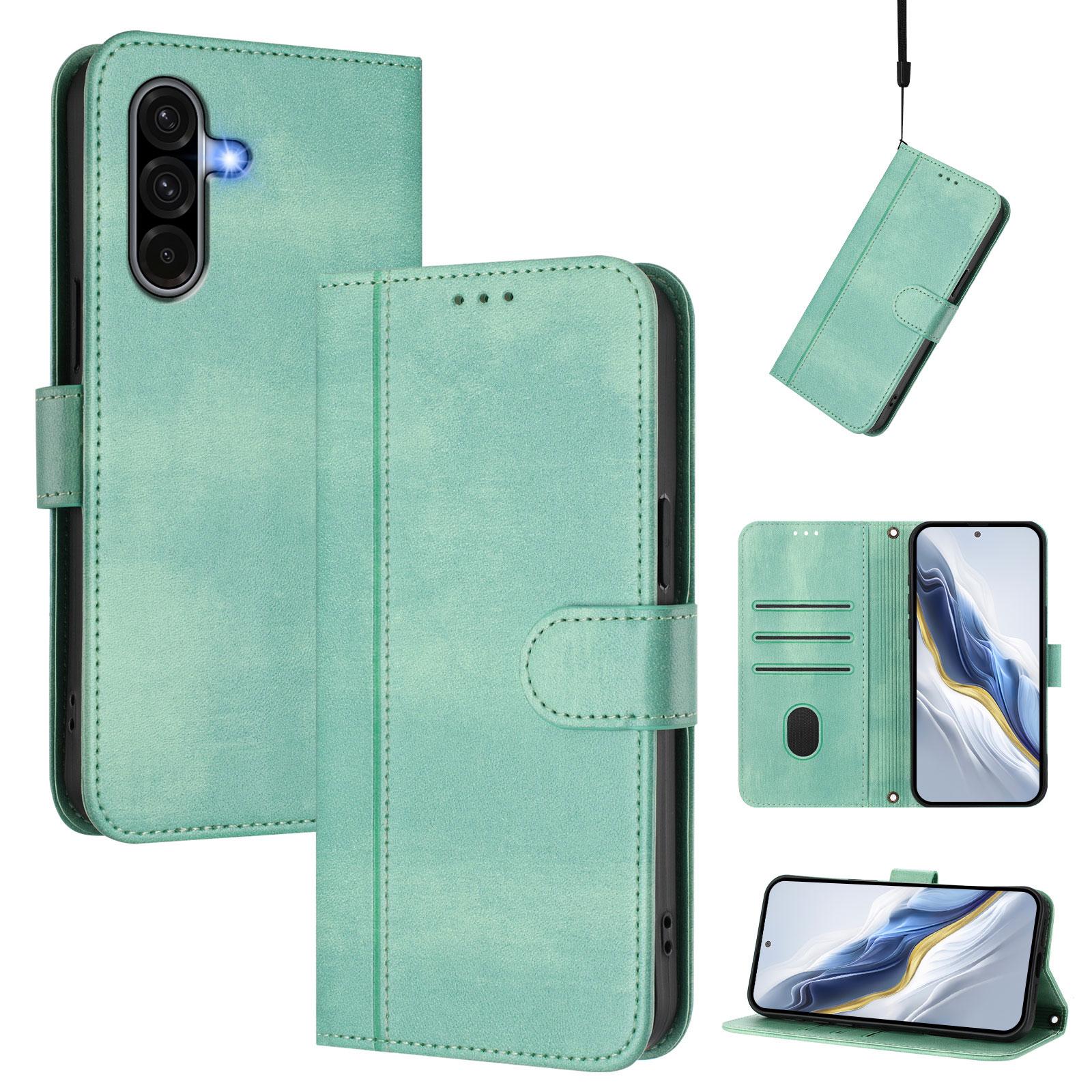 For Samsung Galaxy A36 5G Cases Wallet Stand Retro Texture Leather Phone Cover with Lanyard Dark Green
For Samsung Galaxy A36 5G Cases Wallet Stand Retro Texture Leather Phone Cover with Lanyard Dark Green