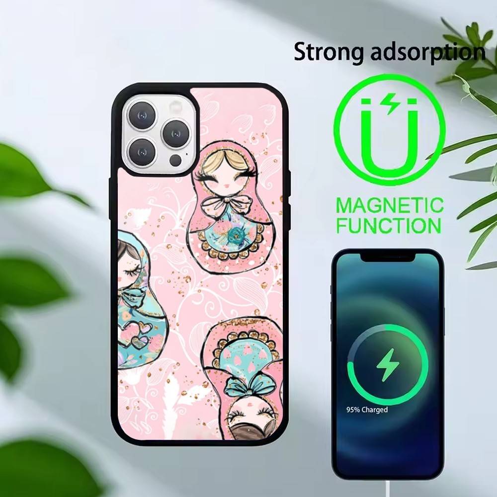 D-Russian Dolls Matryoshka Phone Case For iPhone 14,16,15,13,17,12,Plus,Pro,Max Magnetic For Magsafe Frosted Cover iPhone11PRO
D-Russian Dolls Matryoshka Phone Case For iPhone 14,16,15,13,17,12,Plus,Pro,Max Magnetic For Magsafe Frosted Cover iPhone11PRO