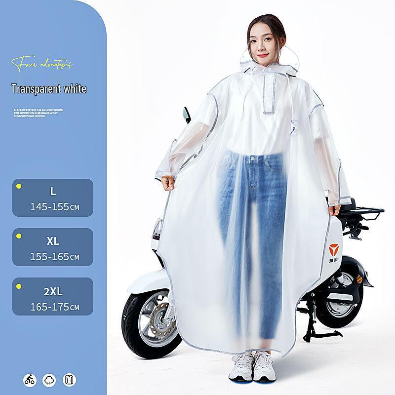 Unisex Stormproof Cycling & Hiking Rain Cape with Double Hood Brim - One-Piece Design 2XL
Unisex Stormproof Cycling & Hiking Rain Cape with Double Hood Brim - One-Piece Design 2XL
