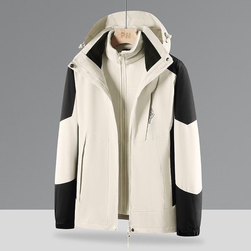 Куртка женская три-в-одном съемный двухпредметный комплект плюс бархат и утолщенный норковый бархат ветрозащитная и водонепроницаемая куртка для альпинизма 4XL
Куртка женская три-в-одном съемный двухпредметный комплект плюс бархат и утолщенный норковый бархат ветрозащитная и водонепроницаемая куртка для альпинизма 4XL