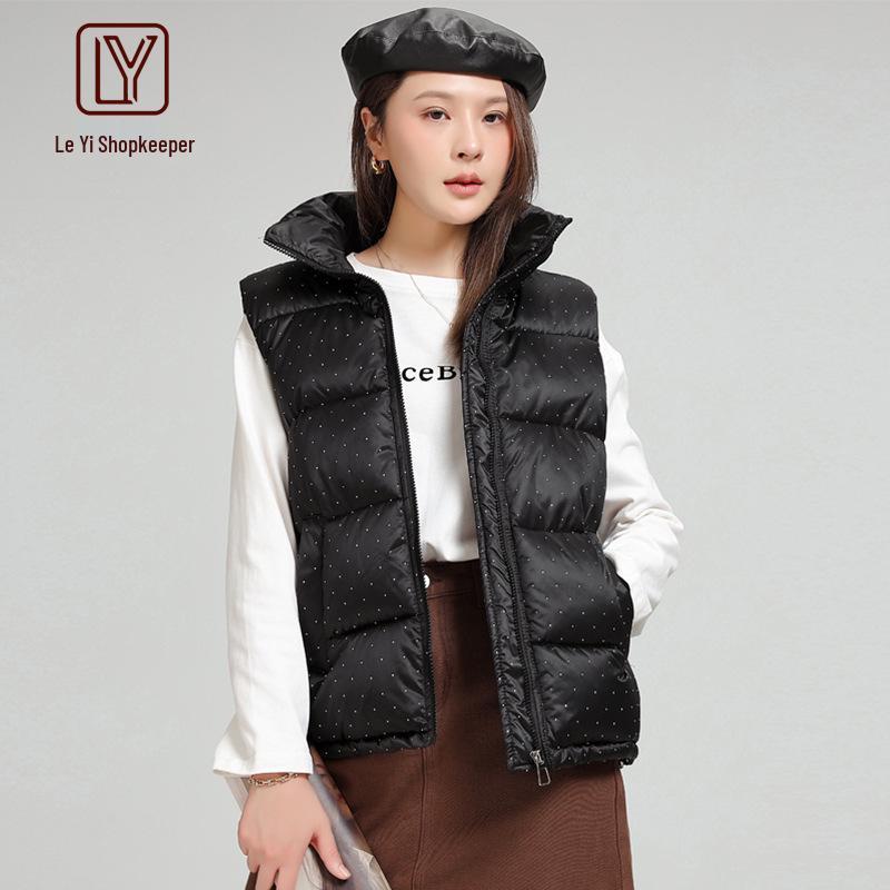 Stylish Cotton-Padded Vest: Stand-Up Collar, Warm, and Versatile for Autumn/Winter L 100-110 lbs
Stylish Cotton-Padded Vest: Stand-Up Collar, Warm, and Versatile for Autumn/Winter L 100-110 lbs