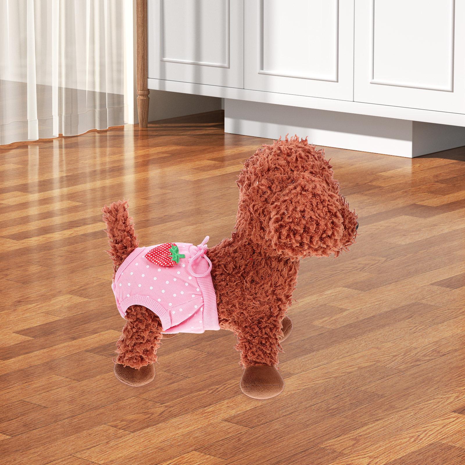 Washable Cotton Dog Physiological Pants for Male Dogs in Heat Estrus Protection Sanitary Pet Diapers Size S Pink Puppy Diapers M
Washable Cotton Dog Physiological Pants for Male Dogs in Heat Estrus Protection Sanitary Pet Diapers Size S Pink Puppy Diapers M