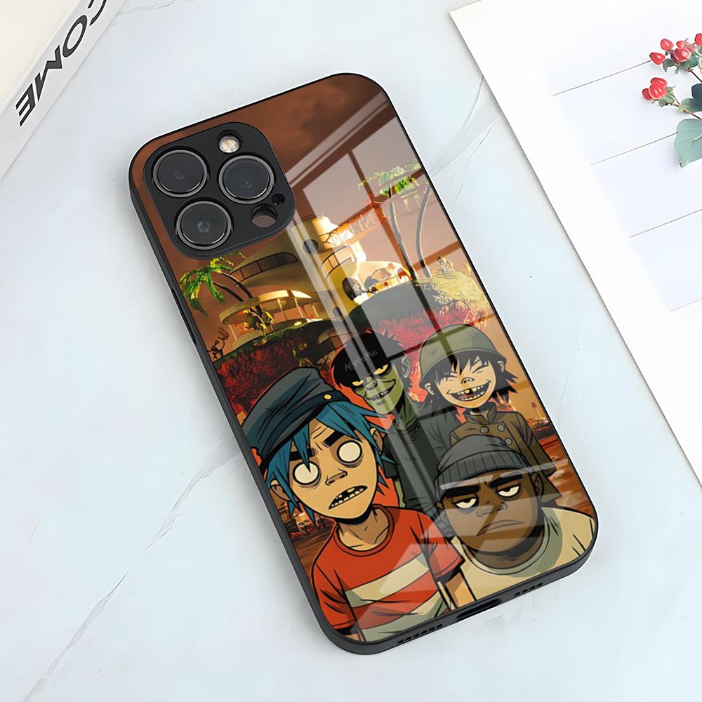 Anime Rock Band Gorillaz Phone Case For IPhone 17 Pro Max 15 Pro 16 14 Plus 12 13 Mini 11 Pro Shockproof Glass Cover iPhone14 ProMax
Anime Rock Band Gorillaz Phone Case For IPhone 17 Pro Max 15 Pro 16 14 Plus 12 13 Mini 11 Pro Shockproof Glass Cover iPhone14 ProMax