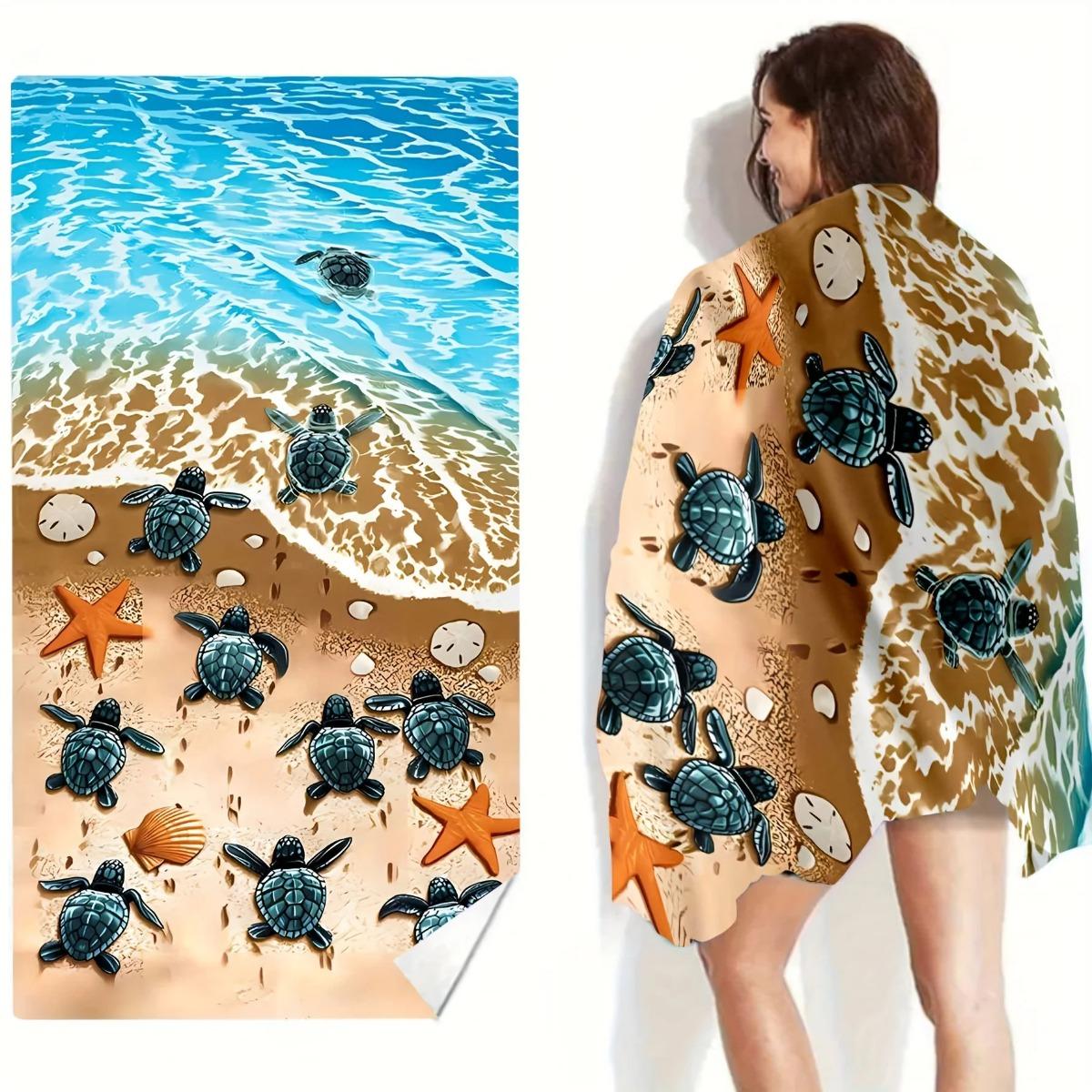 Turtle /Dolphin /Seahorse Print Soft Comfortable Lightweight Beach Towel - Perfect for Outdoor Beach Travel Swimming Gym Yoga W40*H60(CM)
Turtle /Dolphin /Seahorse Print Soft Comfortable Lightweight Beach Towel - Perfect for Outdoor Beach Travel Swimming Gym Yoga W40*H60(CM)