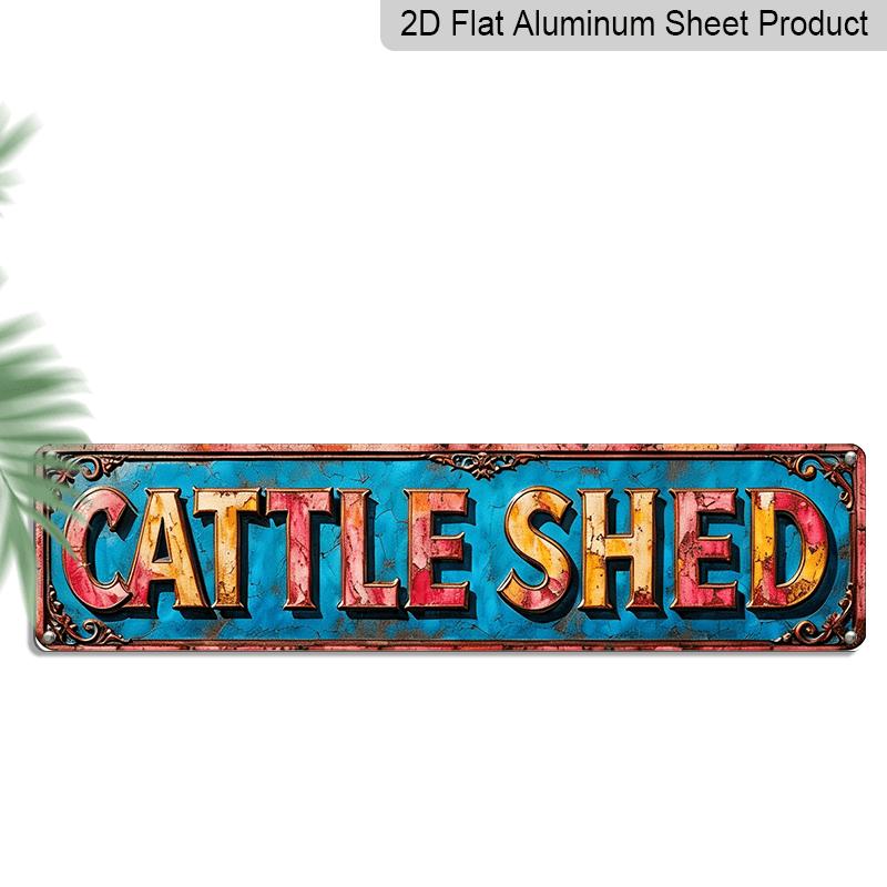 2D Flat Aluminum Decorative Sign ”cowshed Aluminum Sign-dimensional FLAT Printing, Durable and Easy To Install, Suitable for Home, Garage, Backyard 40cm x 10cm
2D Flat Aluminum Decorative Sign ”cowshed Aluminum Sign-dimensional FLAT Printing, Durable and Easy To Install, Suitable for Home, Garage, Backyard 40cm x 10cm