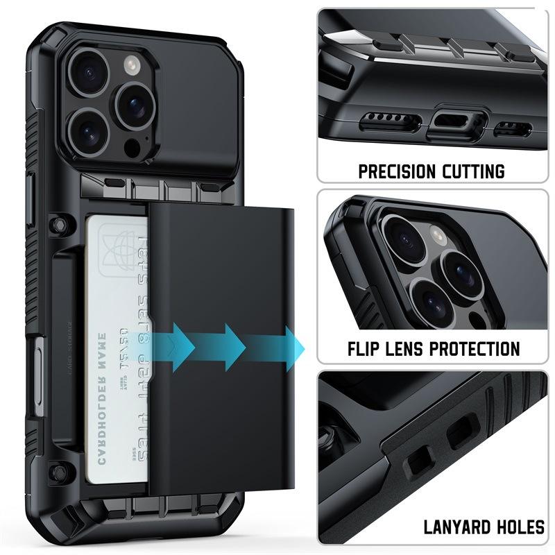 Applicable To Apple 16 Mobile Phone Case IPhone13 Creative Side Slide Card Advanced Sense 14/12Pro iPhone11(6.1)
Applicable To Apple 16 Mobile Phone Case IPhone13 Creative Side Slide Card Advanced Sense 14/12Pro iPhone11(6.1)