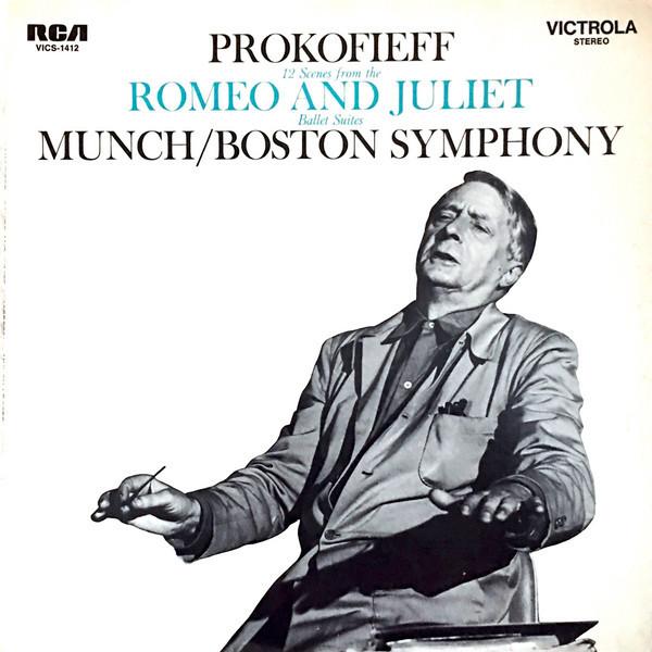 LP Record SERGEI PROKOFIEV / CHARLES MUNCH / - 12 Scenes From The Romeo And Juliet VICS1412 RCA, RCA Victro US Classical Used
LP Record SERGEI PROKOFIEV / CHARLES MUNCH / - 12 Scenes From The Romeo And Juliet VICS1412 RCA, RCA Victro US Classical Used