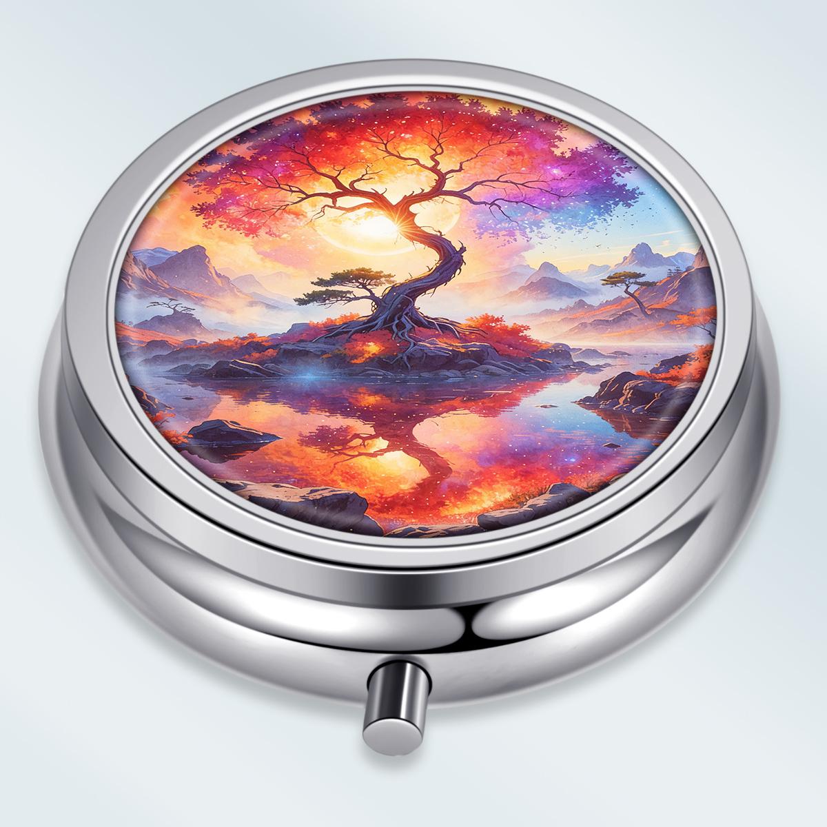 Portable Pill Box with 3 Compartments, Mini Metal Medicine Organizer Case, Cute Printed Pill Container for Vitamins, Pills, Jewelry, Travel, Daily Use разноцветный
Portable Pill Box with 3 Compartments, Mini Metal Medicine Organizer Case, Cute Printed Pill Container for Vitamins, Pills, Jewelry, Travel, Daily Use разноцветный