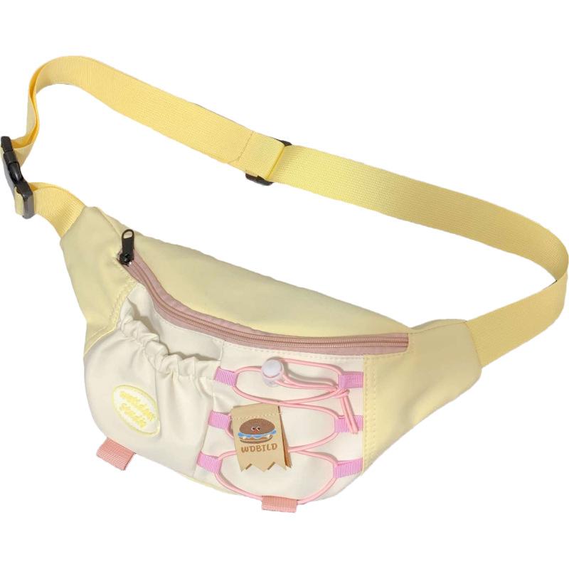 Новая модная нагрудная сумка милая и сладкая женская сумка через плечо мессенджер большой вместимости повседневная контрастная дорожная поясная сумка single package жёлтый
Новая модная нагрудная сумка милая и сладкая женская сумка через плечо мессенджер большой вместимости повседневная контрастная дорожная поясная сумка single package жёлтый