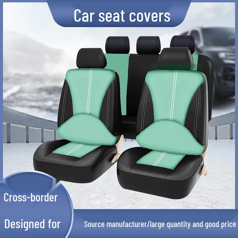 Premium PU Leather Cross-Border Patchwork Seat Cover: Durable, Soft, Comfortable, and Breathable Luxury Car Accessory Universal
Premium PU Leather Cross-Border Patchwork Seat Cover: Durable, Soft, Comfortable, and Breathable Luxury Car Accessory Universal