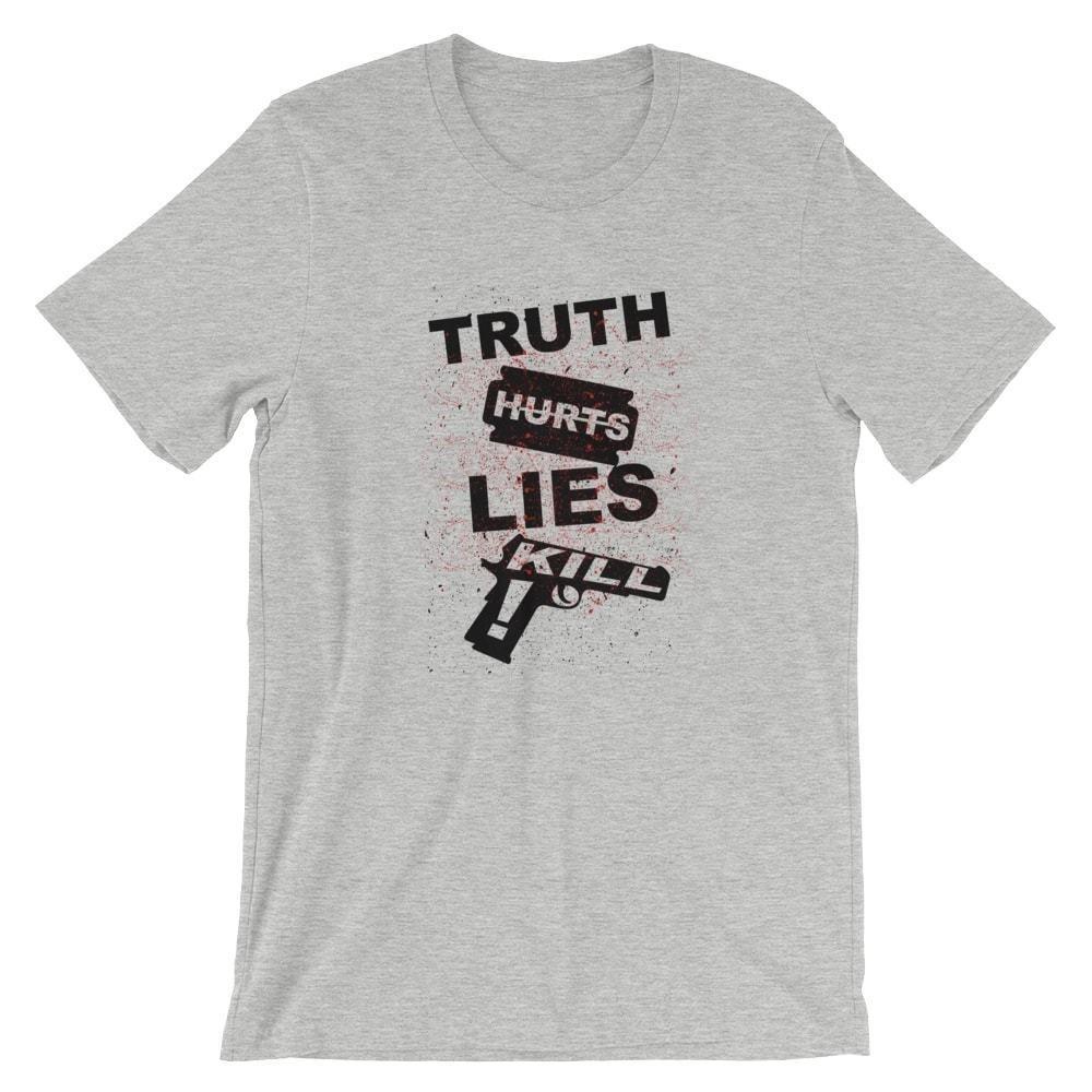 Truth HurtsT-Shirt. 100% Cotton Premium Tee NEW 2XL
Truth HurtsT-Shirt. 100% Cotton Premium Tee NEW 2XL