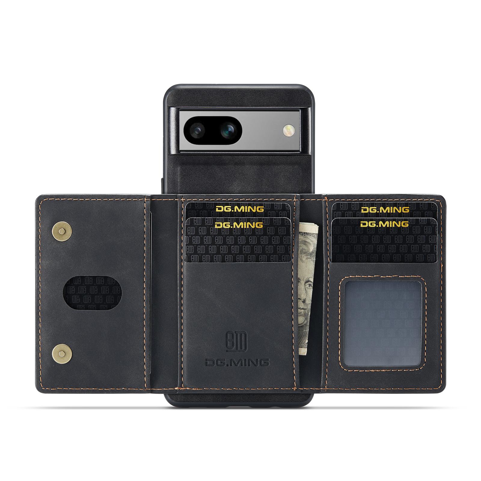 DG.MING M2 Series for Google Pixel 8a Case Detachable Wallet Leather Coated PC+TPU Phone Cover Black
DG.MING M2 Series for Google Pixel 8a Case Detachable Wallet Leather Coated PC+TPU Phone Cover Black