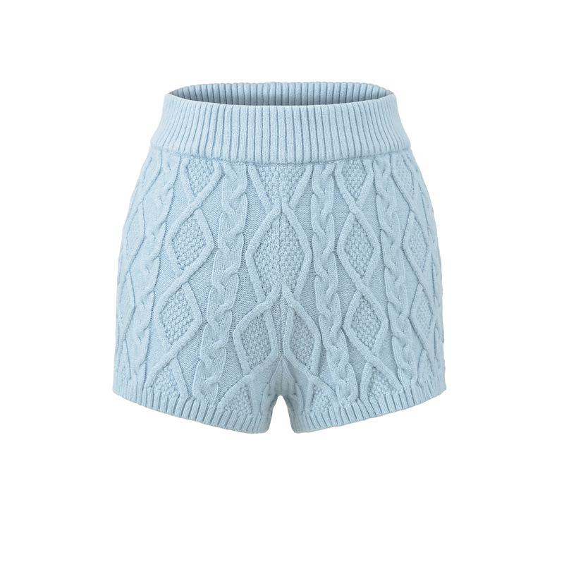 Korean Retro Slim Fit Cable Knit Women s Shorts - Stylish, Versatile, Sexy Casual Wear L синий
Korean Retro Slim Fit Cable Knit Women s Shorts - Stylish, Versatile, Sexy Casual Wear L синий