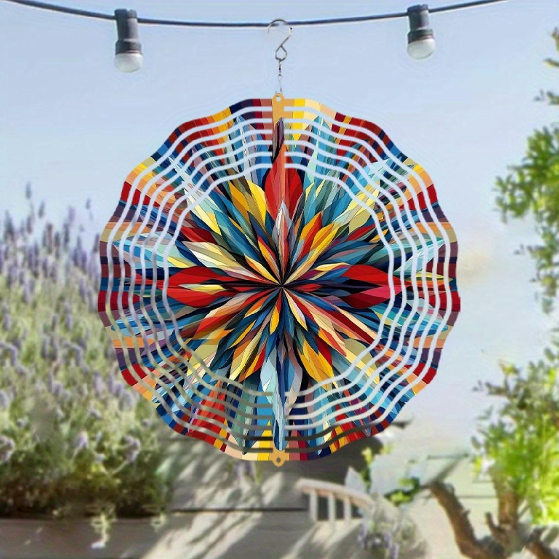 Metal Wind Spinner Garden Decor 3D Hanging Wind Chime for Outdoor Yard Patio Spring Summer Fall Decorations No Electricity Needed
Metal Wind Spinner Garden Decor 3D Hanging Wind Chime for Outdoor Yard Patio Spring Summer Fall Decorations No Electricity Needed