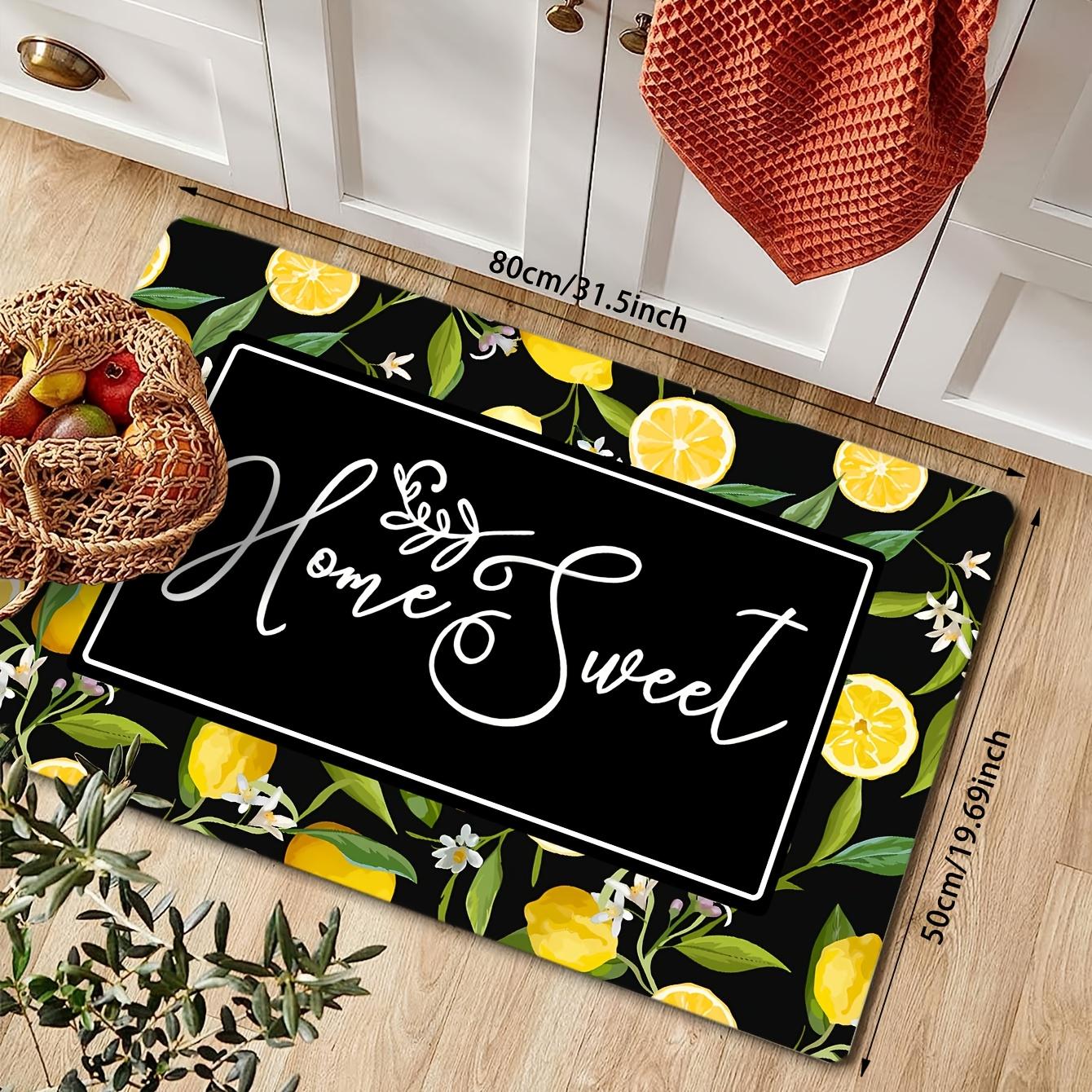 Lemon Tree Design Kitchen Mat, Non-Slip Floor Rug for Indoor Outdoor, Laundry, Bathroom, Entryway & Home Decor 40x60cm
Lemon Tree Design Kitchen Mat, Non-Slip Floor Rug for Indoor Outdoor, Laundry, Bathroom, Entryway & Home Decor 40x60cm