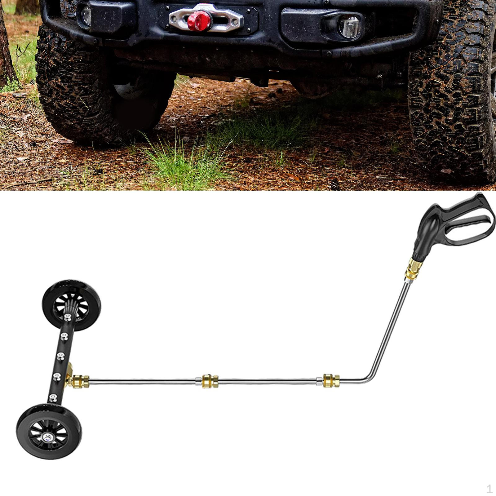 18inch Undercarriage Cleaner with 3 Extension wands 4000 PSI Water Broom Surface for
18inch Undercarriage Cleaner with 3 Extension wands 4000 PSI Water Broom Surface for