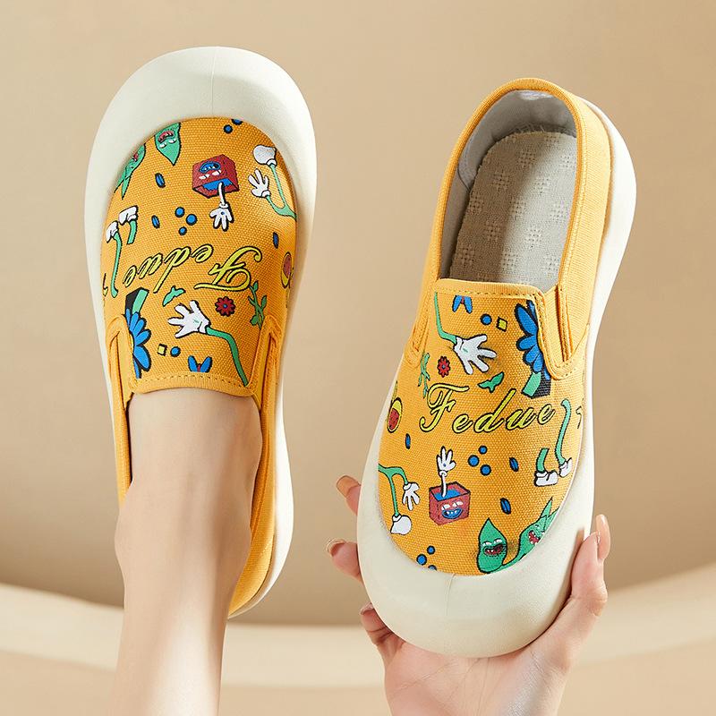 Women‘s Casual Chunky Platform Canvas Loafers Anti-Slip Breathable Walking Shoes for Women Lightweight Comfortable Office Work Low Top Sneakers 35
Women‘s Casual Chunky Platform Canvas Loafers Anti-Slip Breathable Walking Shoes for Women Lightweight Comfortable Office Work Low Top Sneakers 35