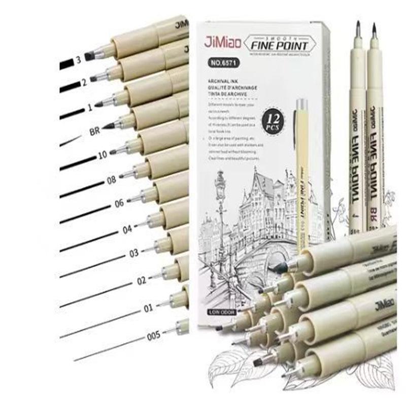 Трансграничная игла-ручка: Прекрасный крючок для скетчей для студентов и дизайнеров комиксов 12-piece paper box чёрный
Трансграничная игла-ручка: Прекрасный крючок для скетчей для студентов и дизайнеров комиксов 12-piece paper box чёрный