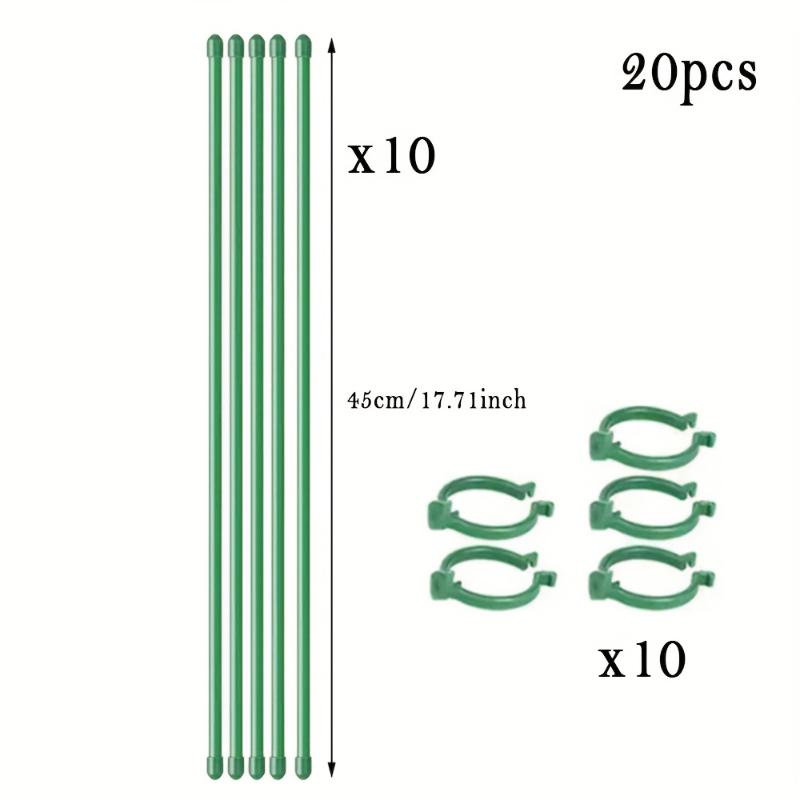 10set Plant Support Piles Plant Climbing Support Frame Green Plant Support Rods For Potted Tomatoes Peonies Lilies Roses
10set Plant Support Piles Plant Climbing Support Frame Green Plant Support Rods For Potted Tomatoes Peonies Lilies Roses
