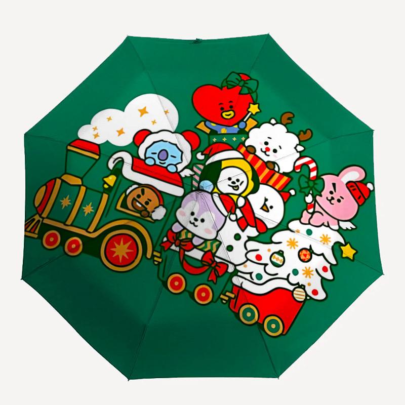 1pc Christmas BT21 Automatic Umbrella Durable Iron Frame & Plastic Handle, Gift for Men & Women, Sturdy Construction,Playful Design yy250826111
1pc Christmas BT21 Automatic Umbrella Durable Iron Frame & Plastic Handle, Gift for Men & Women, Sturdy Construction,Playful Design yy250826111