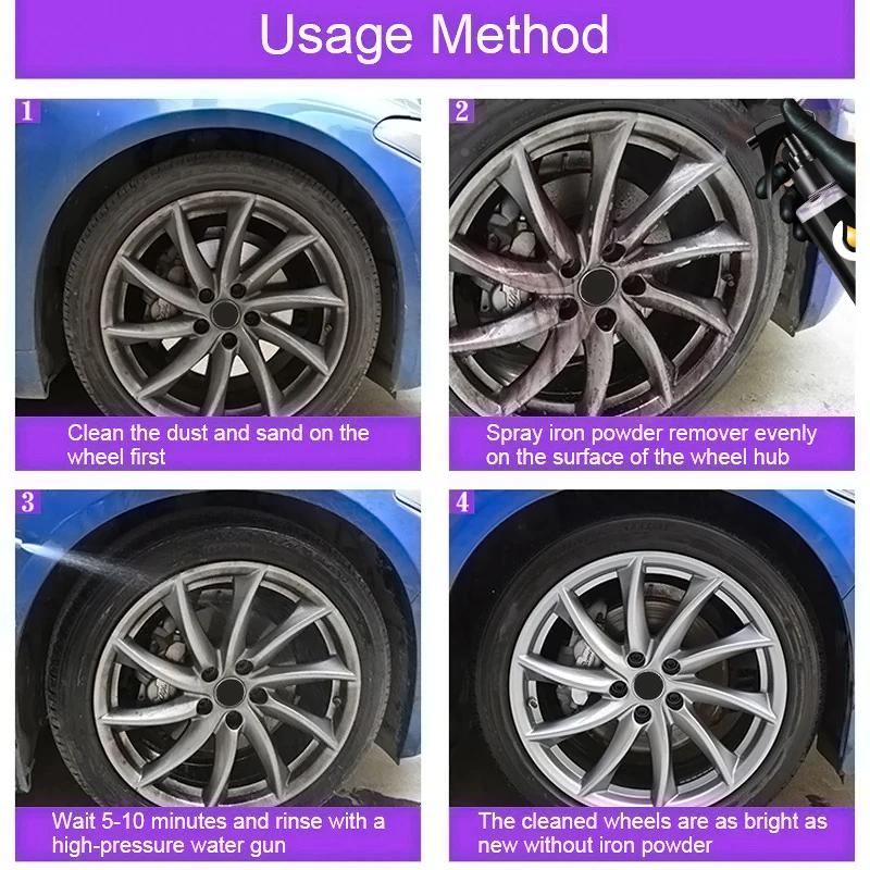 50ml/100ml Wheel Paint Iron Remover Spray Technology Professional Dust Rim Rust Cleaner Auto Detail Chemical Car Cleaning
50ml/100ml Wheel Paint Iron Remover Spray Technology Professional Dust Rim Rust Cleaner Auto Detail Chemical Car Cleaning