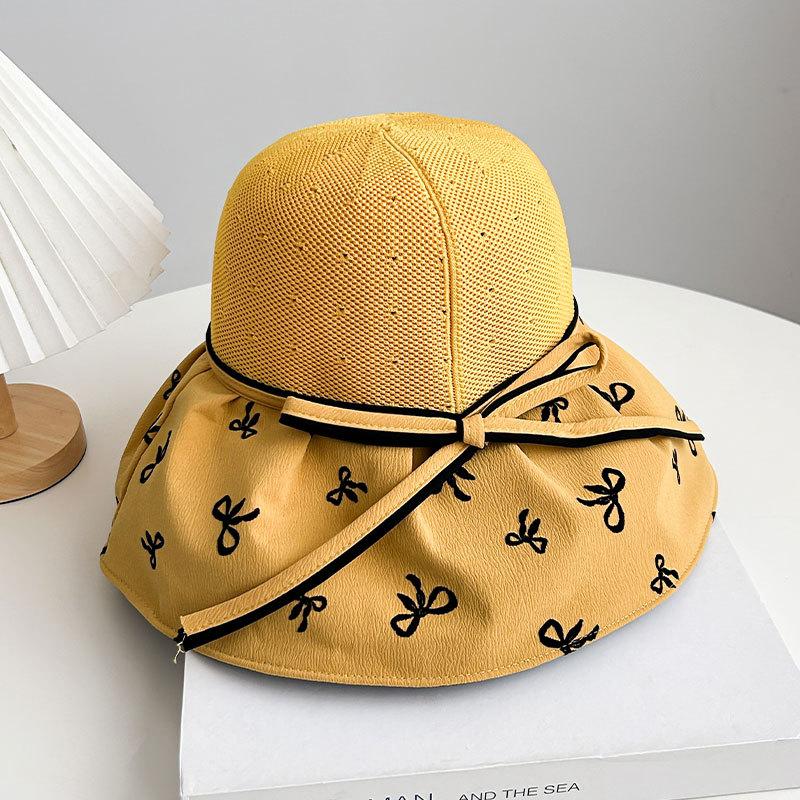 Hat women s spring and summer new bow knitted empty top hat vinyl sunscreen beach sunshade printing folding sun hat Adjustable жовтий
Hat women s spring and summer new bow knitted empty top hat vinyl sunscreen beach sunshade printing folding sun hat Adjustable жовтий