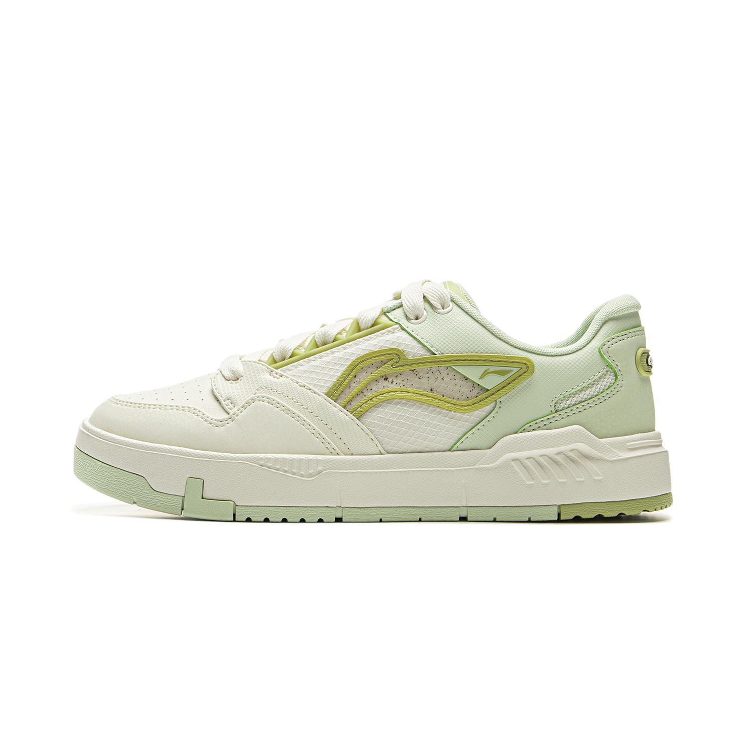 Li Ning Common 80s Comfortable Fashion Versatile Classic Durable Non-Slip Breathable Low-Top Skate Shoes Women sneaker Off-White Green AGCV052-5 35⅔
Li Ning Common 80s Comfortable Fashion Versatile Classic Durable Non-Slip Breathable Low-Top Skate Shoes Women sneaker Off-White Green AGCV052-5 35⅔