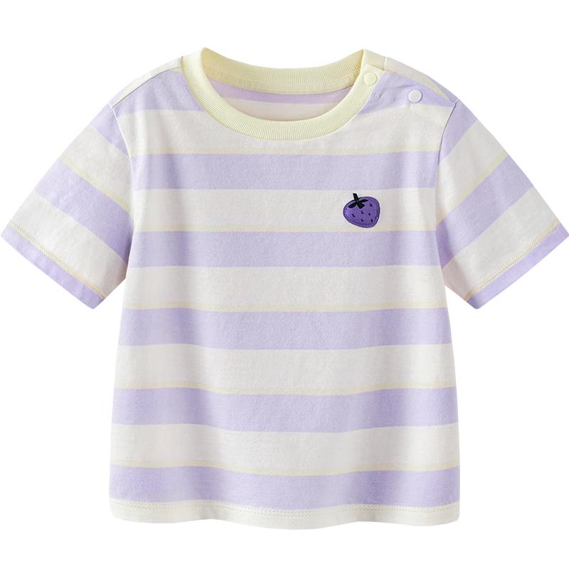 Minibala Kids Pure Cotton Striped Short Sleeve T-Shirt 90
Minibala Kids Pure Cotton Striped Short Sleeve T-Shirt 90