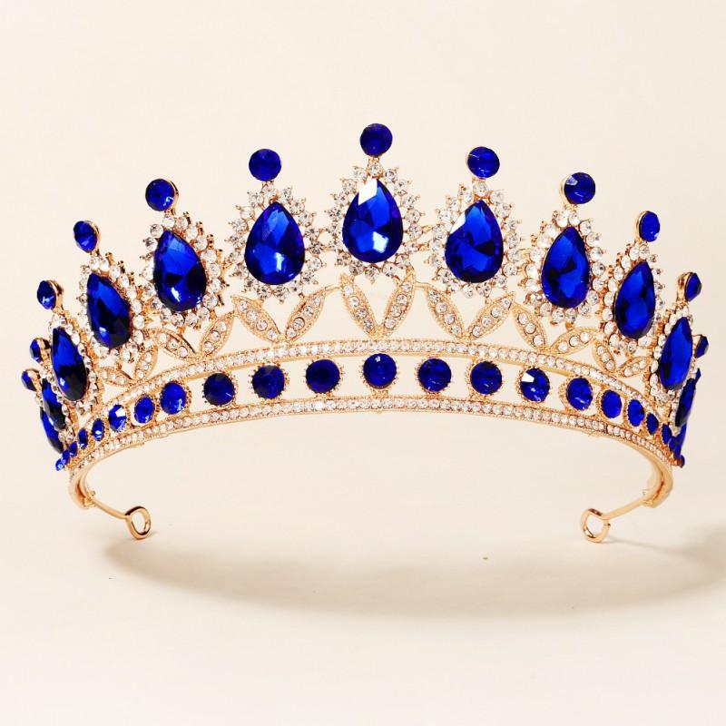 Wedding Headwear Bride Crown Retro Jewelry Alloy Hair Accessories Luxurious Red Crystal
Wedding Headwear Bride Crown Retro Jewelry Alloy Hair Accessories Luxurious Red Crystal