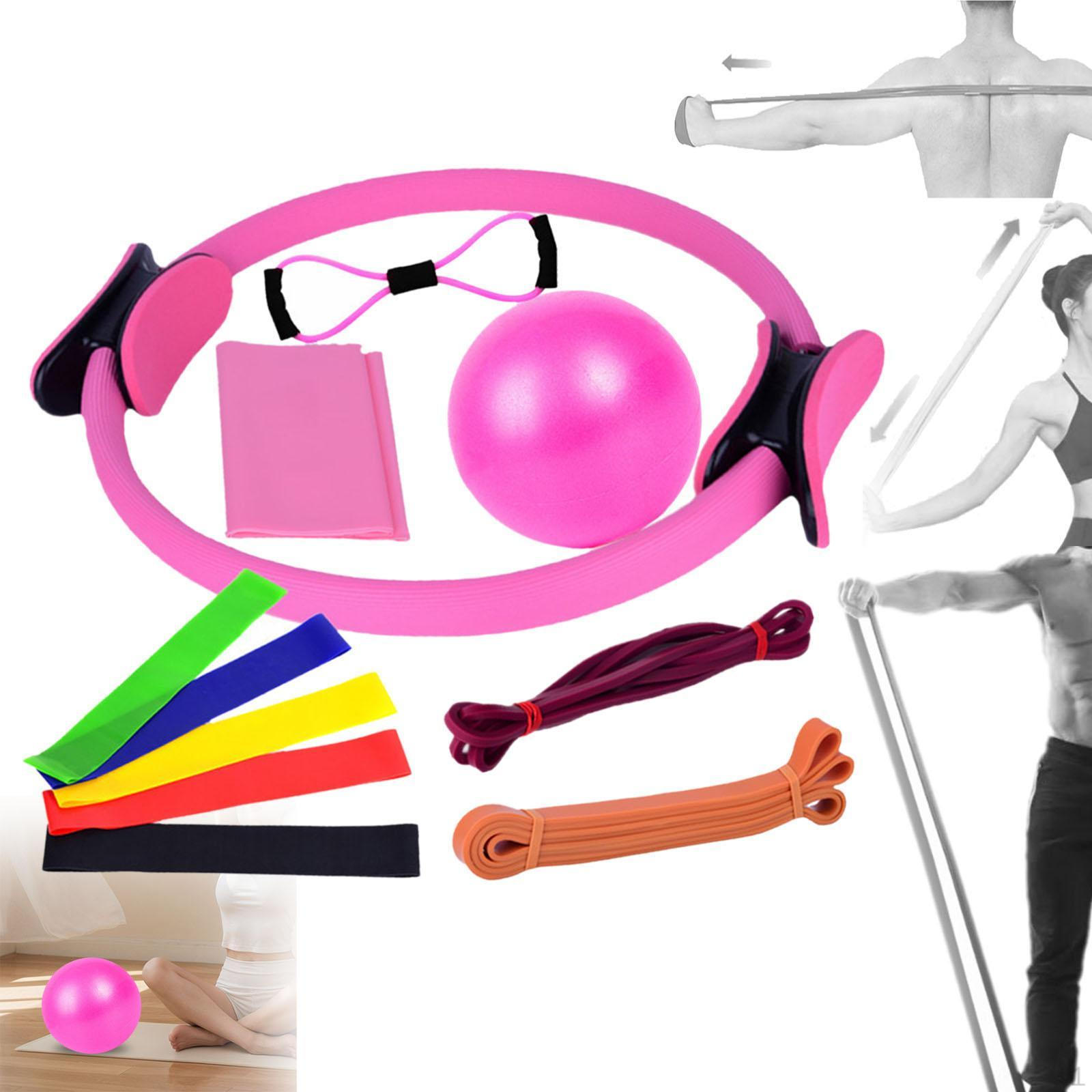 11 шт. Набор колец и шариков для пилатеса, эспандеры, легкие, с растягивающейся лентой, тренировка розовый
11 шт. Набор колец и шариков для пилатеса, эспандеры, легкие, с растягивающейся лентой, тренировка розовый