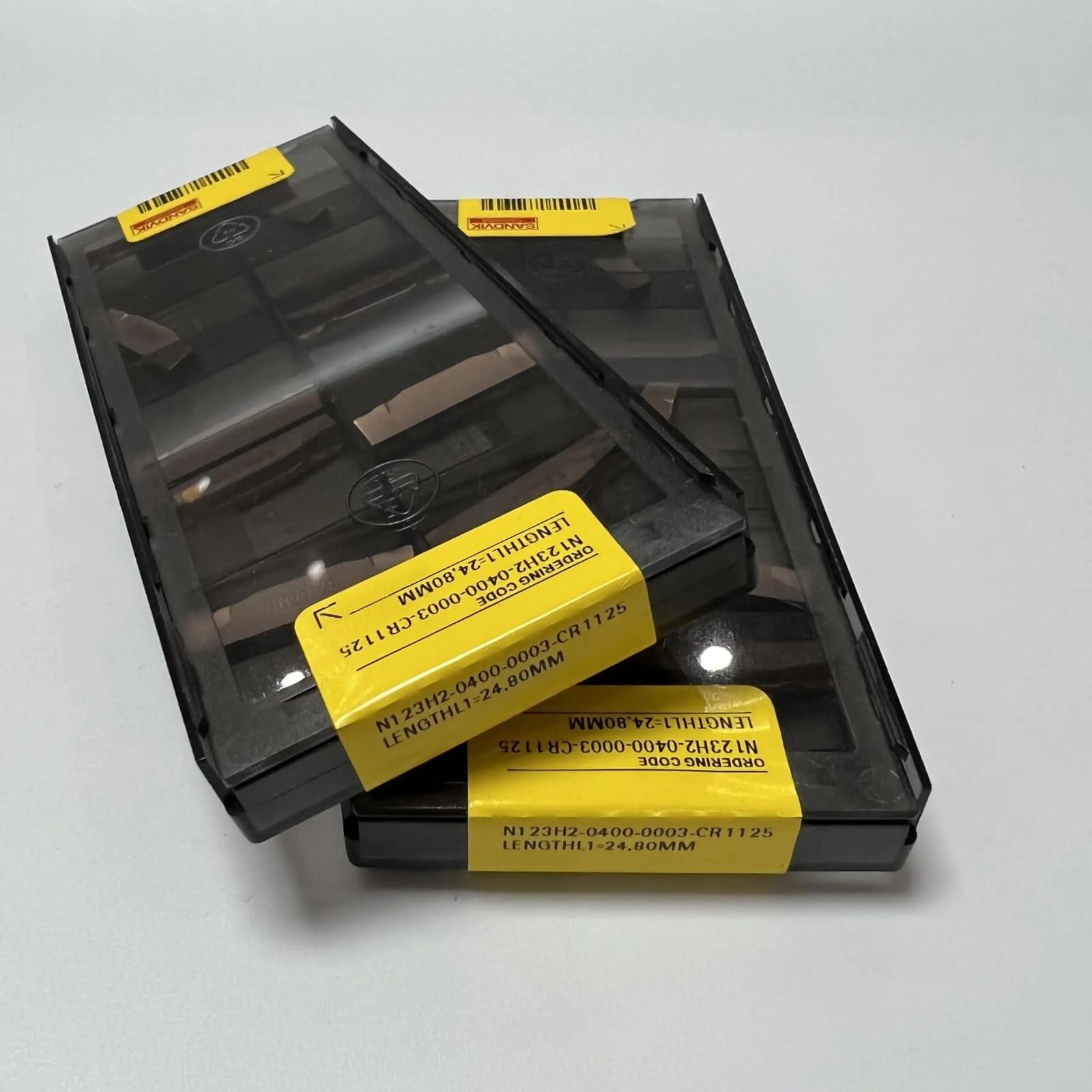 Original Sandvik / N123H2-0400-0003-CR 1125 / CNC lathe carbide blade 10 PCS
Original Sandvik / N123H2-0400-0003-CR 1125 / CNC lathe carbide blade 10 PCS