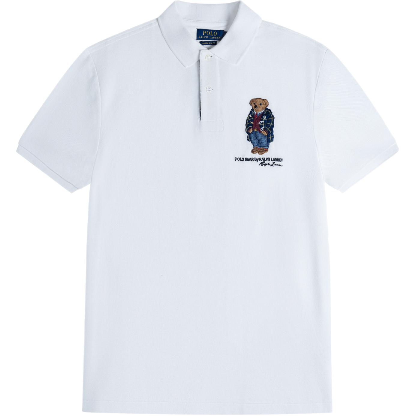 Polo Ralph Lauren SS25 Футболка поло с коротким рукавом прямого кроя с узором «Медведь» Мужские топы Белый 710766441-002 M
Polo Ralph Lauren SS25 Футболка поло с коротким рукавом прямого кроя с узором «Медведь» Мужские топы Белый 710766441-002 M