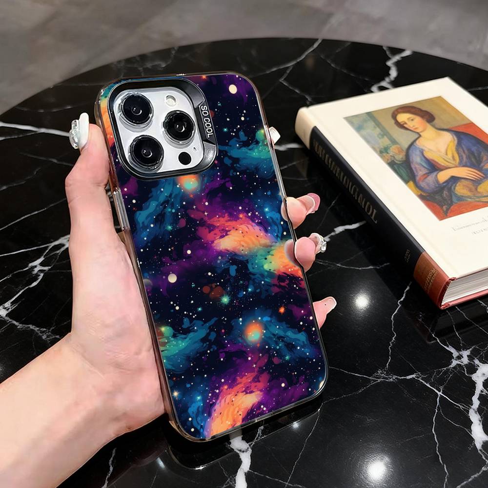 Space Universe Galaxy Phone Case For iPhone 17,16,15,14,13,12,11 Plus,Pro Max,XS,Colorful Silver Phone case Funda Cover iPhone15
Space Universe Galaxy Phone Case For iPhone 17,16,15,14,13,12,11 Plus,Pro Max,XS,Colorful Silver Phone case Funda Cover iPhone15