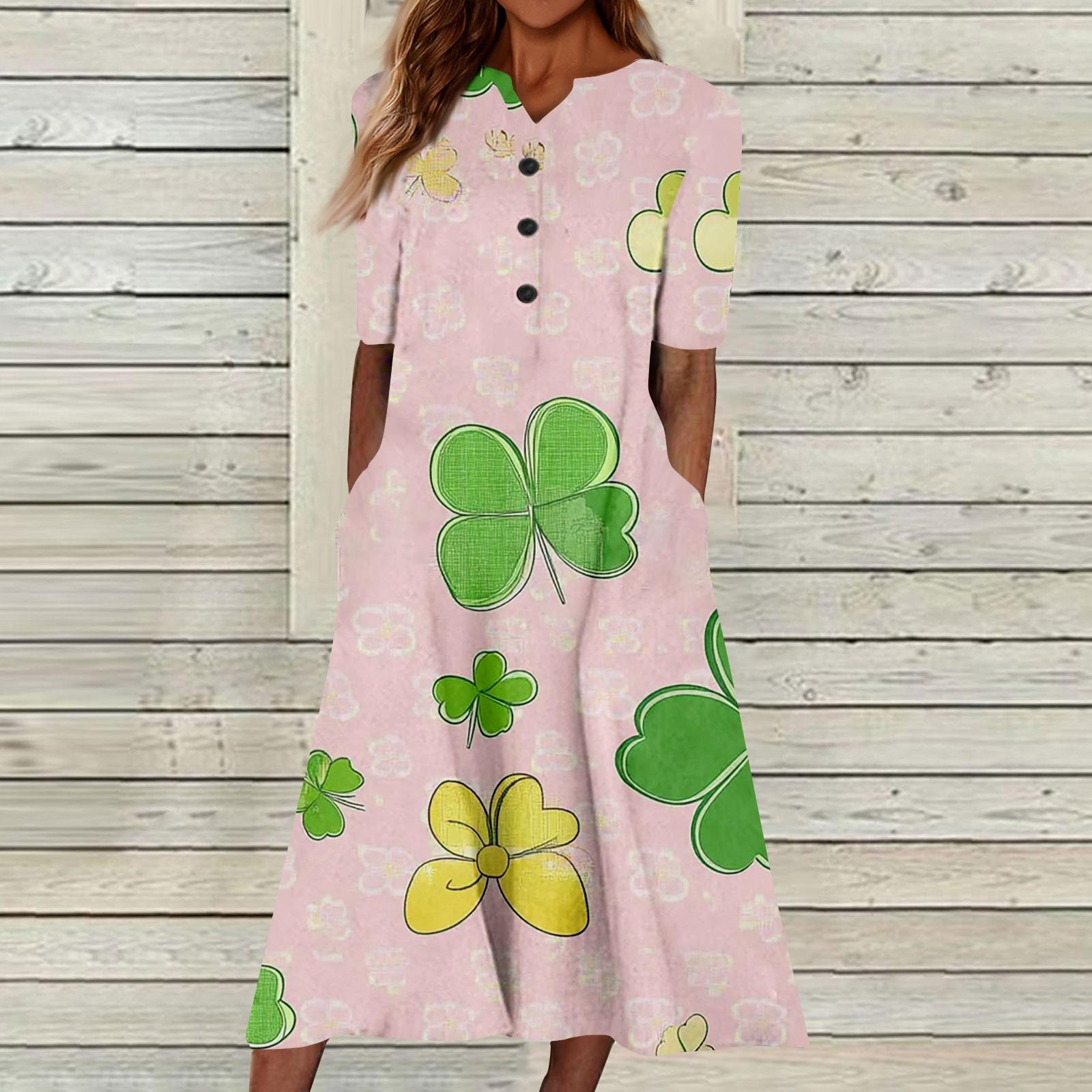 Женский летний повседневный цветочный (Градиент) Платье с коротким рукавом с принтом L розовый
Женский летний повседневный цветочный (Градиент) Платье с коротким рукавом с принтом L розовый